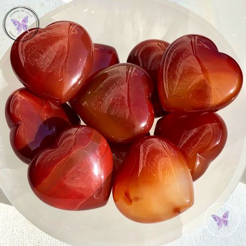 Carnelian Heart 45mm